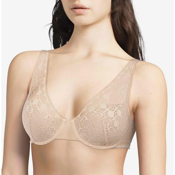 Soutien-gorge plongeant spacer armatures - Chantelle - Beige Chantelle
