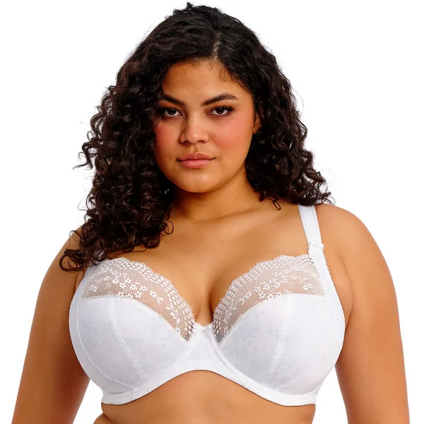 Soutien-Gorge Plongeant Stretch white blanc Elomi