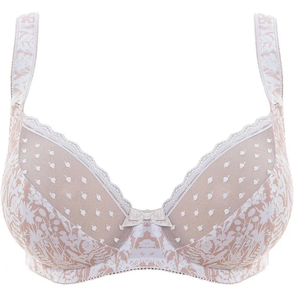 Soutien-gorge plongeant à armatures Blanc FEARNE Freya