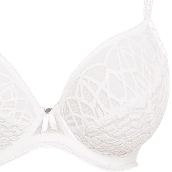 Soutien-gorge plongeant à armatures blanc SOIREE LACE Freya
