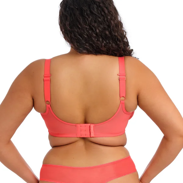 Soutien-gorge plongeant à armatures corail Elomi MATILDA