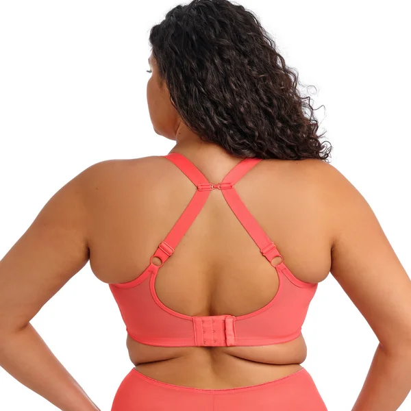 Soutien-gorge plongeant à armatures corail Elomi MATILDA