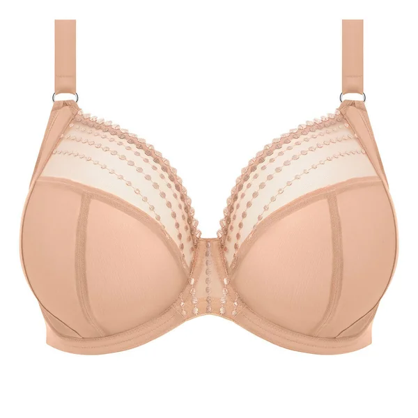 Soutien-gorge plongeant à armatures marron Elomi MATILDA