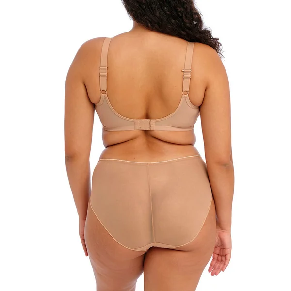 Soutien-gorge plongeant à armatures marron Elomi MATILDA