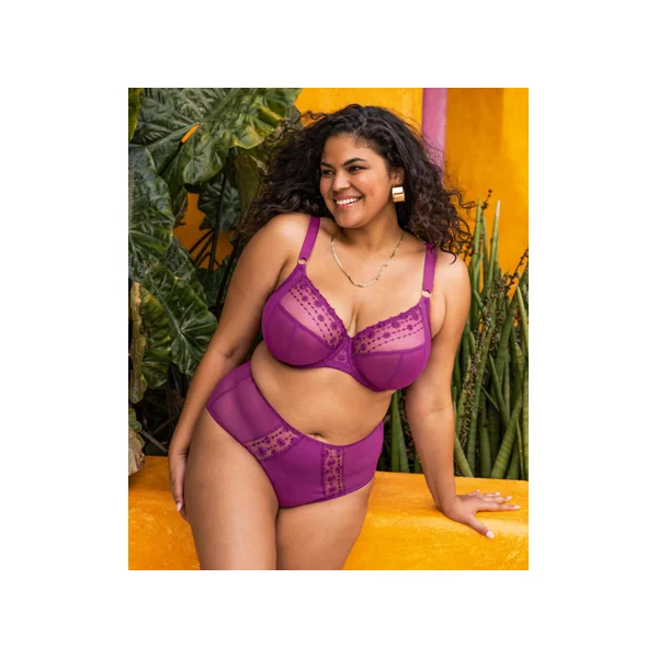 Soutien-gorge plongeant à armatures MATILDA 8900 HOLLYHOCK