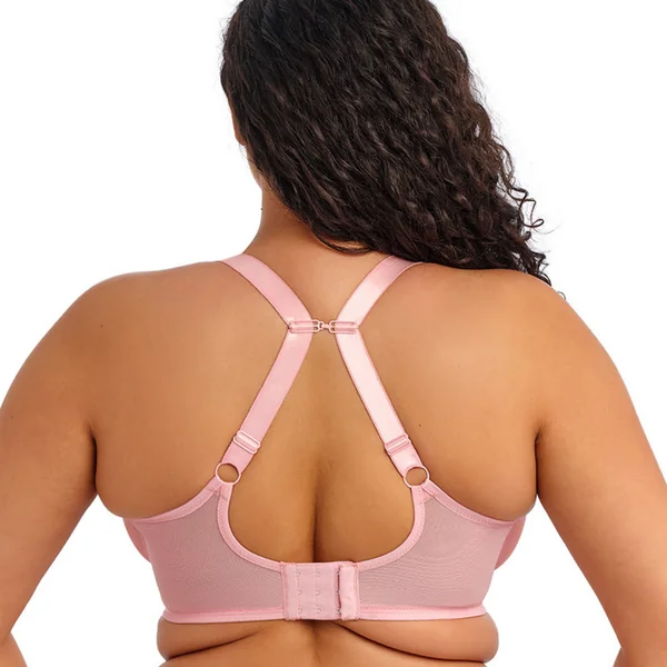 Soutien-gorge plongeant à armatures rose Elomi