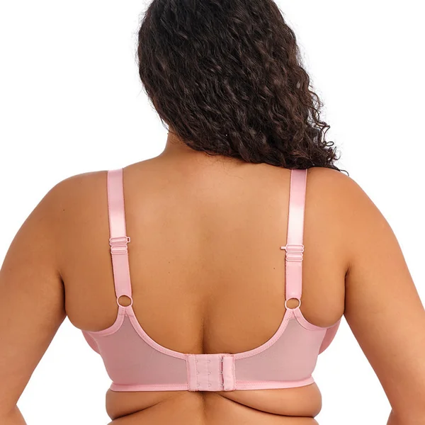 Soutien-gorge plongeant à armatures rose Elomi