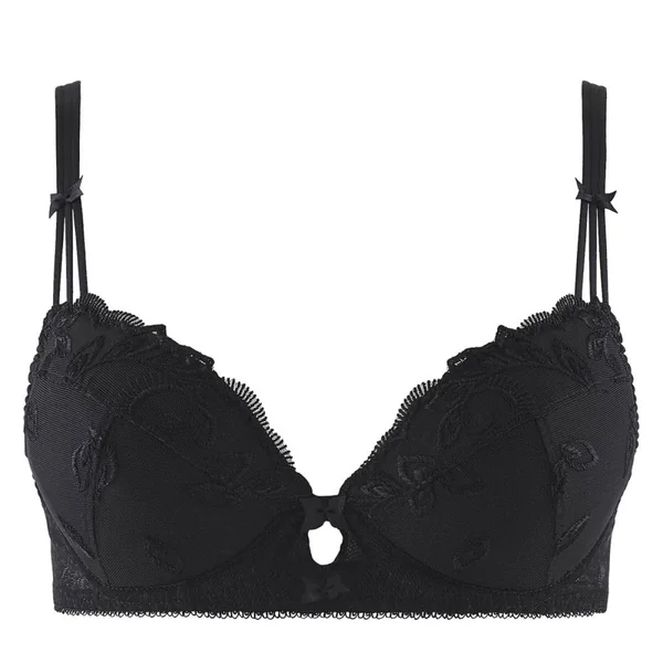 Soutien-gorge push-up armatures Aubade AU BAL DE FLORE Noir Aubade Au Bal de Flore