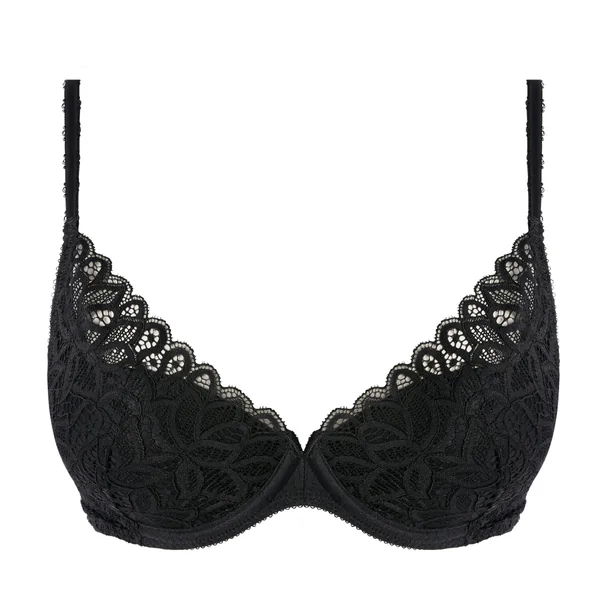 Soutien-gorge push-up armatures RAFFINE Noir Wacoal lingerie
