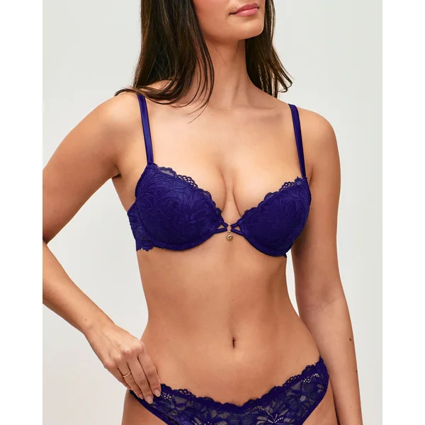 Soutien-gorge push-up en dentelle bijou soleil