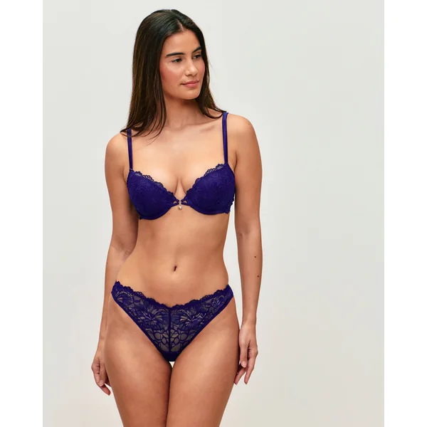 Soutien-gorge push-up en dentelle bijou soleil