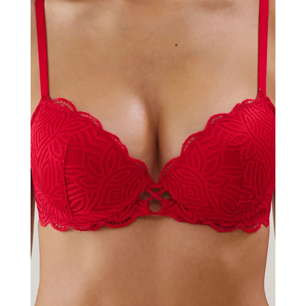 Soutien-gorge push-up en dentelle