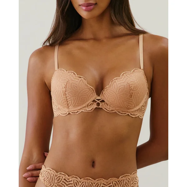 Soutien-gorge push-up en dentelle