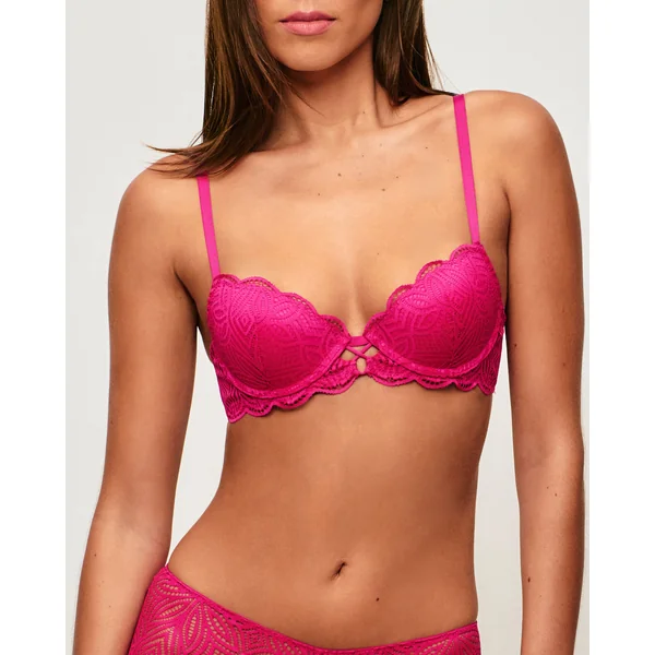 Soutien-gorge push-up en dentelle