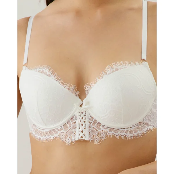Soutien-gorge push-up en dentelle