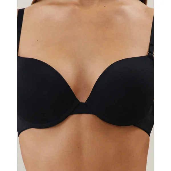 Soutien-gorge push-up en microfibre