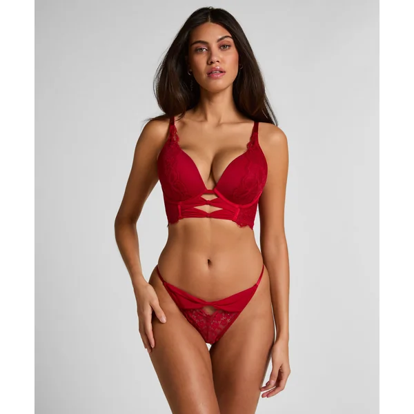 Soutien-gorge push-up Longline Marianna - Rouge