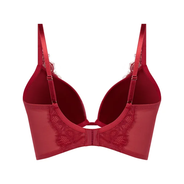 Soutien-gorge push-up Longline Marianna - Rouge