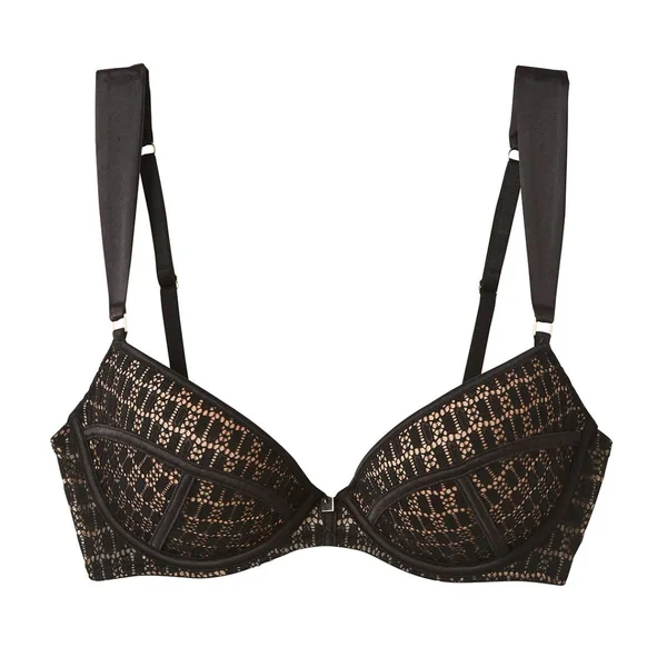 Soutien-gorge push-up noir Merveilleux Camille Cerf x Pomm Poire