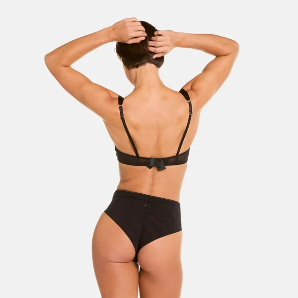 Soutien-gorge push-up noir Merveilleux Camille Cerf x Pomm Poire