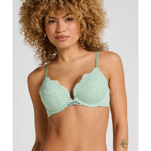 Soutien-gorge push-up rembourré Harmony - Vert