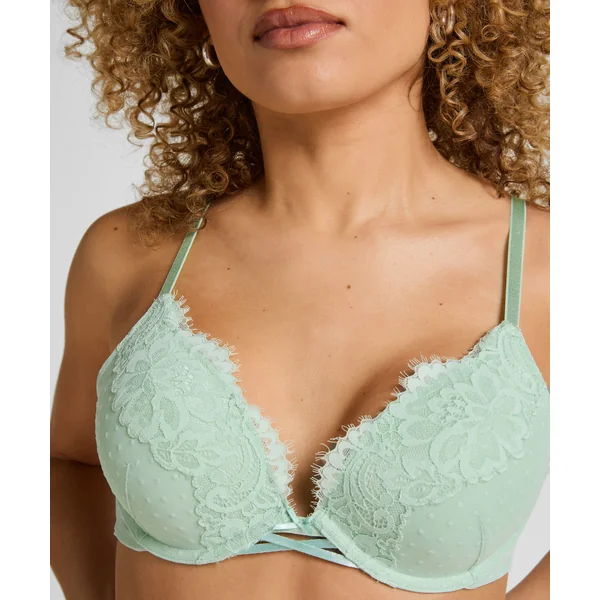 Soutien-gorge push-up rembourré Harmony - Vert