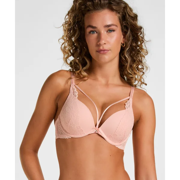 Soutien-gorge push-up à armatures préformé Isadora - Rose