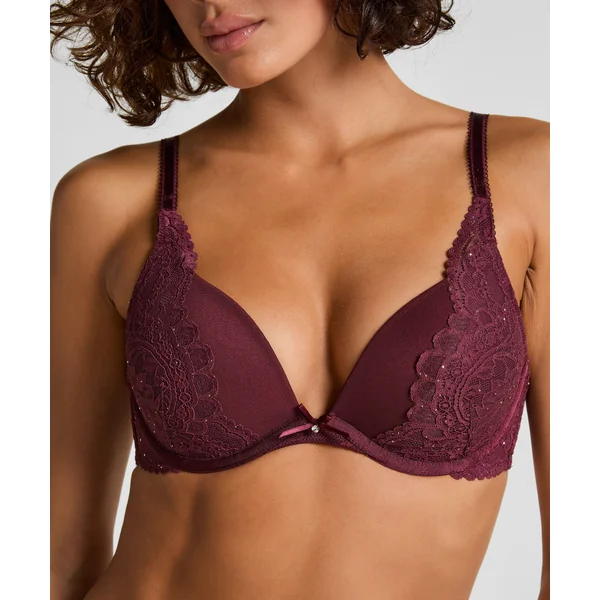 Soutien-gorge push-up à armatures préformé Isadora - Rouge