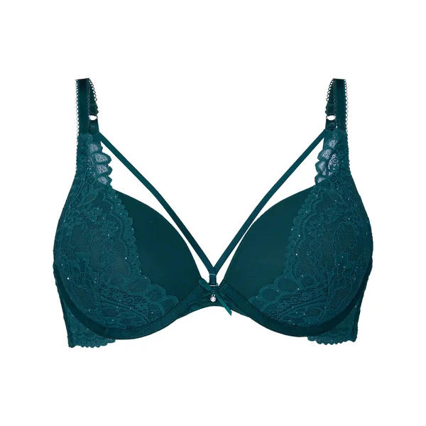 Soutien-gorge push-up à armatures préformé Isadora - Vert