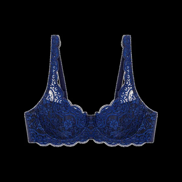 Soutien-gorge rembourré avec armatures bleu marine Triumph Amourette 300