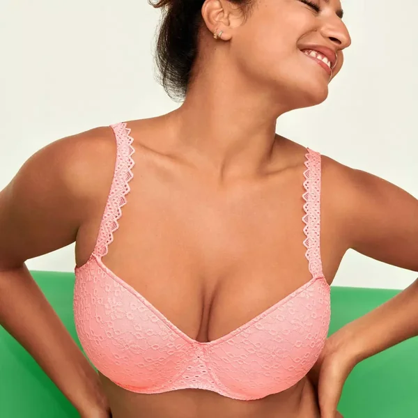 Soutien-gorge rembourré forme coeur rose Prima Donna