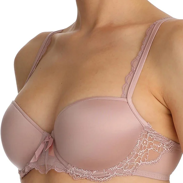 Soutien-gorge rembourré à balconnets, détails en dentelle - Rose Marie Jo Marie Jo