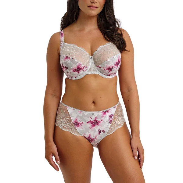 Soutien-gorge Renfort latéral Blanc à motifs fleuris Fantasie