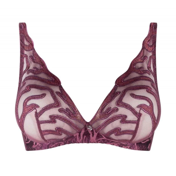Soutien-gorge Sans Armatures avec motif graphique - Rouge Louisa Bracq Louisa Bracq