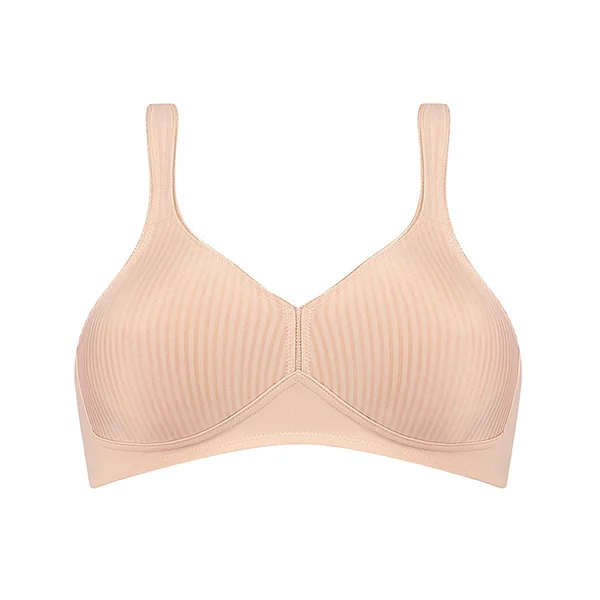 Soutien-gorge sans armatures - Beige Modern Soft+Cotton N en coton Triumph