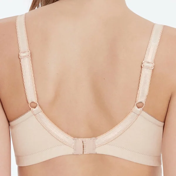 Soutien-gorge sans armatures beige-Cocoon en coton Bestform Cocoon