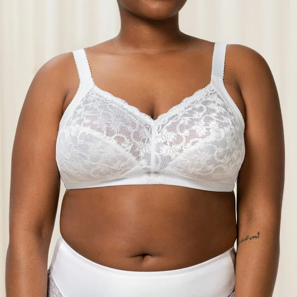Soutien-Gorge Sans Armatures Blanc Delicate Doreen N Triumph Delicate