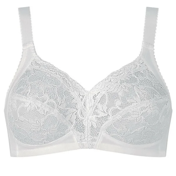Soutien-Gorge Sans Armatures Blanc Delicate Doreen N Triumph Delicate