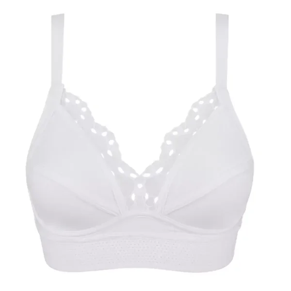 Soutien-gorge sans armatures Blanc Feel Good Support Playtex