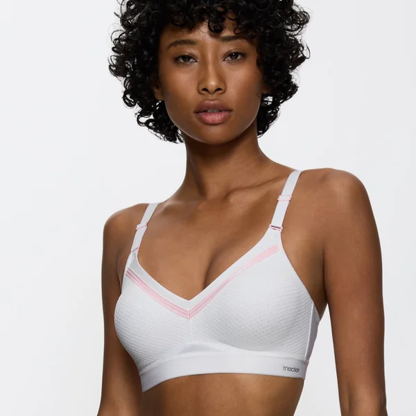 Soutien-gorge sans armatures Blanc Triaction Free Motion N EX Triumph