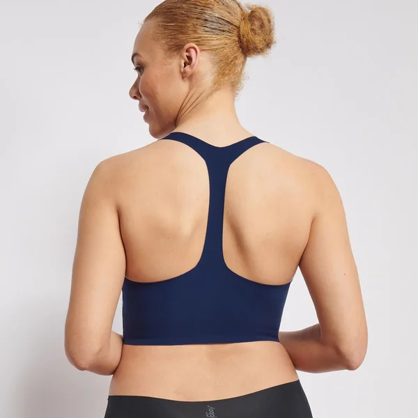 Soutien-gorge sans armatures bleu marine Sloggi