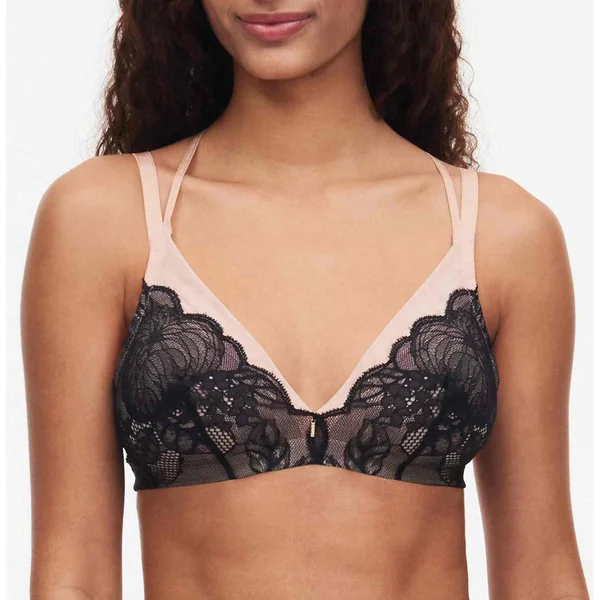 Soutien-gorge sans armatures - Chantelle - Noir Chantelle