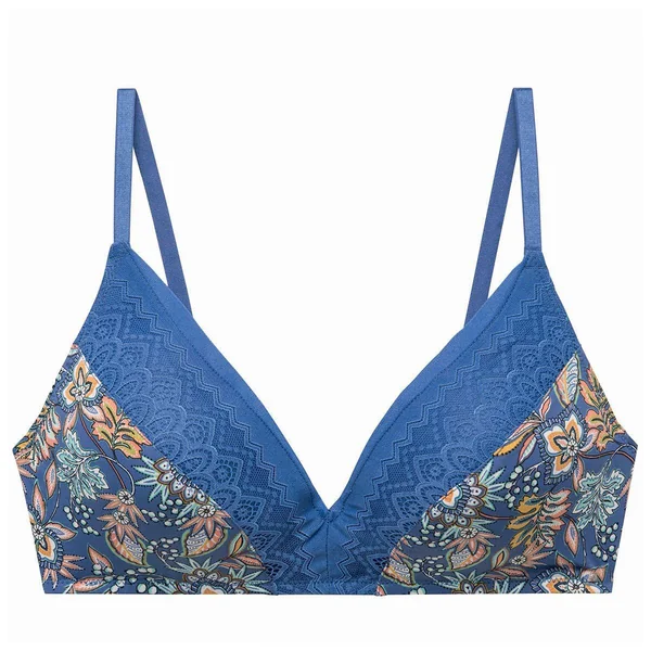 Soutien-gorge sans armatures coque souple bleu Gazette Pomm Poire