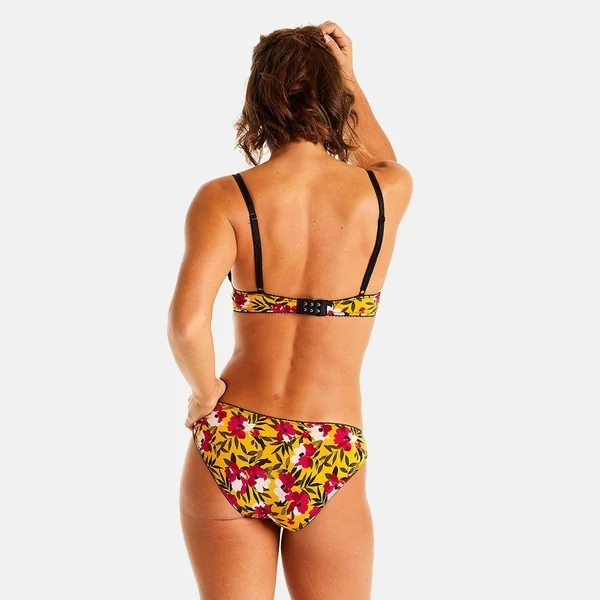 Soutien-gorge sans armatures coque souple jaune Shaker Pomm Poire