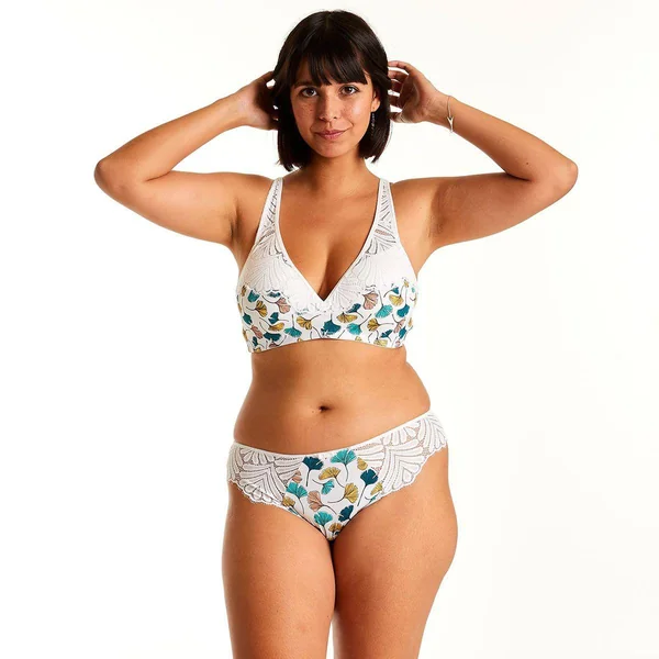 Soutien-gorge Sans Armatures coque souple - Turquoise Pomm poire Tsatziki bleu Pomm Poire