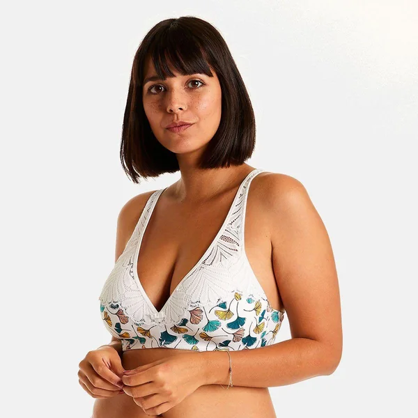 Soutien-gorge Sans Armatures coque souple - Turquoise Pomm poire Tsatziki bleu Pomm Poire