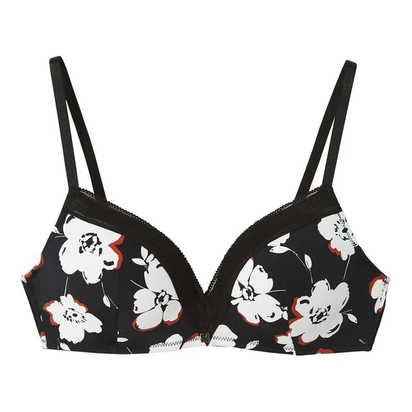 Soutien-gorge sans armatures coques souples noir Cookie Camille Cerf x Pomm Poire