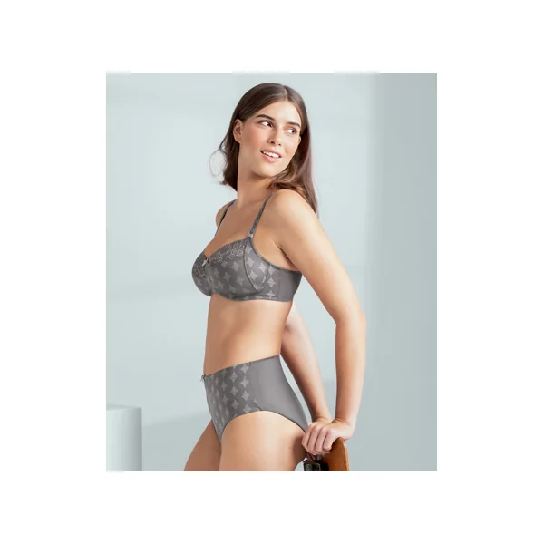 Soutien-gorge sans armatures Mila 5698 GRIS FONCE