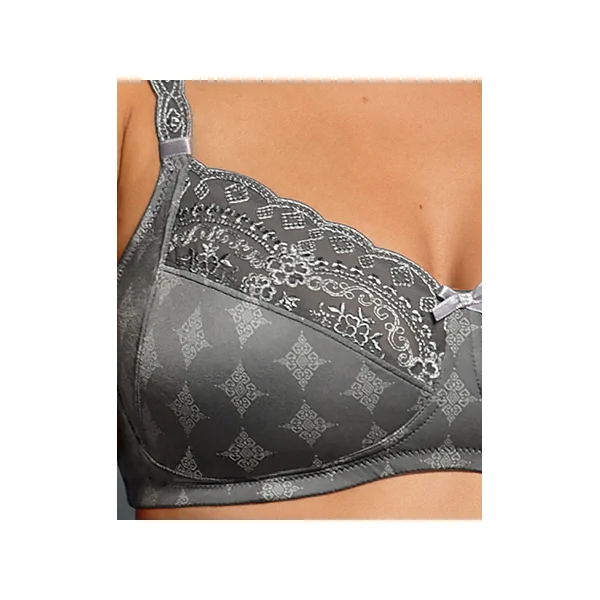Soutien-gorge sans armatures Mila 5698 GRIS FONCE