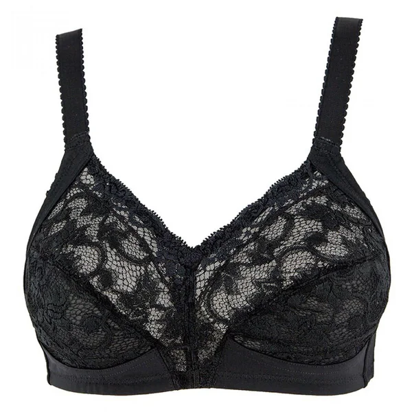 Soutien-Gorge Sans Armatures Noir Delicate Doreen N Triumph